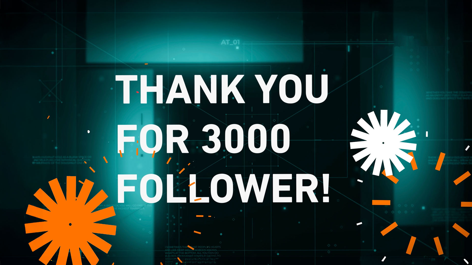 Thank you for 3000 followers!