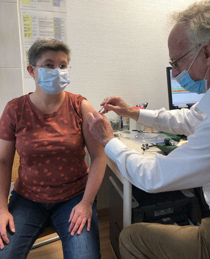HEINZMANN employees were able to get vaccinated in Schönau